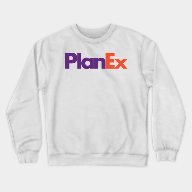 PlanEx Crewneck Sweatshirt by Eugene and Jonnie Tee's